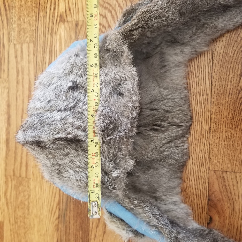 Crown Cap with Rabbit Fur Trim - Picture 4 of 11
